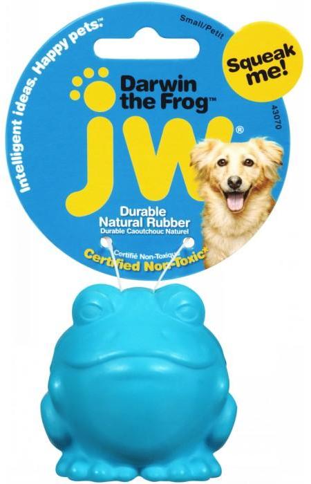 

Жевательная игрушка для собак JW Darwin The Frog Small Лягушка малая