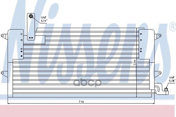фото Радиатор кондиционера nissens 94179