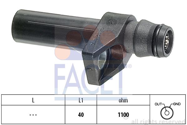 

Датчик автомобильный Facet 9.0482