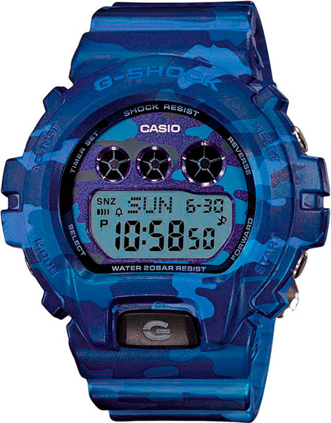 

Наручные часы Casio G-Shock GMD-S6900CF-2E с хронографом, G-Shock