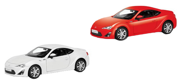

Коллекционная модель Uni-Fortune Toyota 86 в ассортименте, Разноцветный