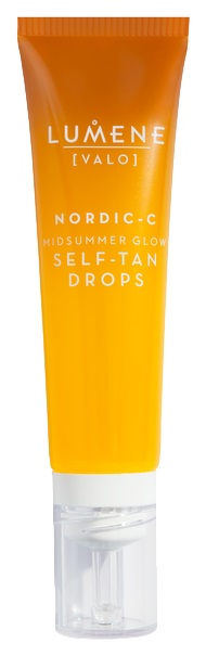 фото Средство для автозагара lumene nordic-c [valo] midsummer glow self-tan drops 30 мл