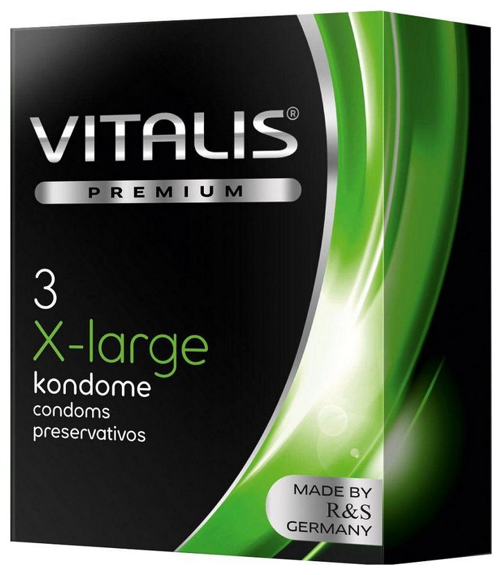 Купить Презервативы Vitalis premium x-large 3 шт.