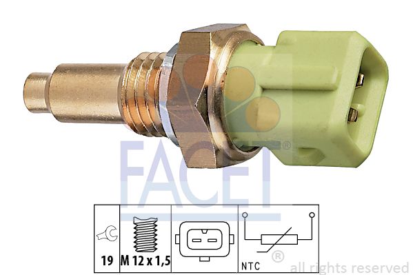 

Датчик температуры охлаждающей жидкости FACET 7.3220
