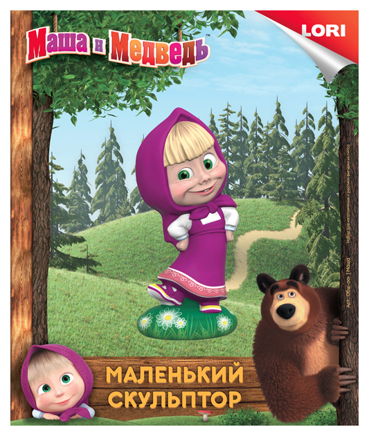 фото Lori фигурки из теста маша и медведь тдш-001