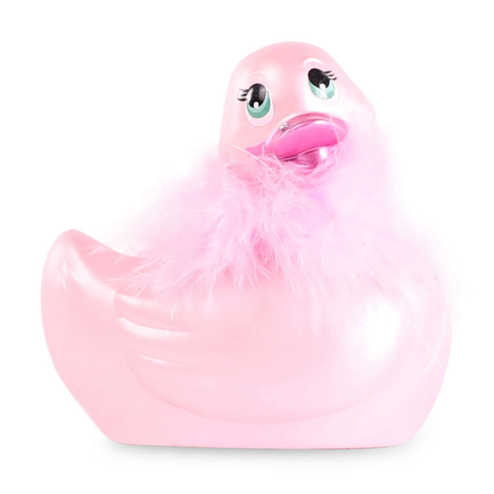 фото Розовый вибратор-уточка i rub my duckie 2.0 paris big teaze toys