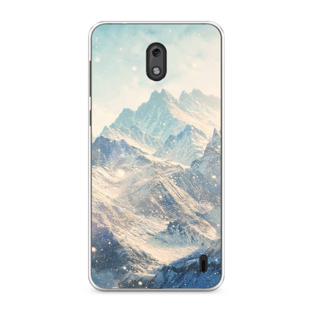 

Чехол Awog на Nokia 2 / Нокиа 2 "Горы 4", Голубой, 120850-4