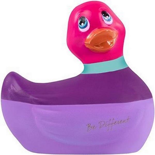 фото Фиолетово-розовый вибратор-уточка i rub my duckie 2.0 colors big teaze toys