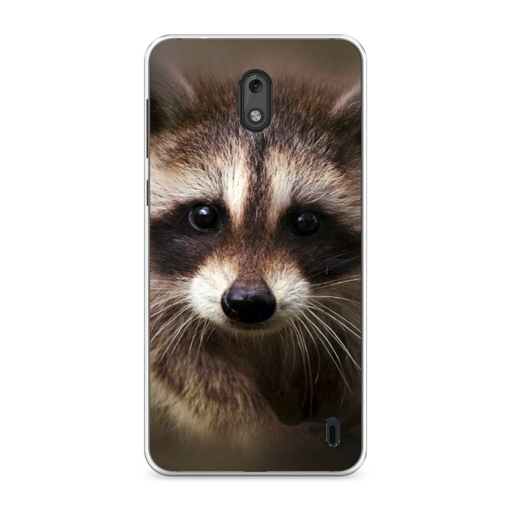 

Чехол Awog на Nokia 2 / Нокиа 2 "Енот", Коричневый, 120850-1