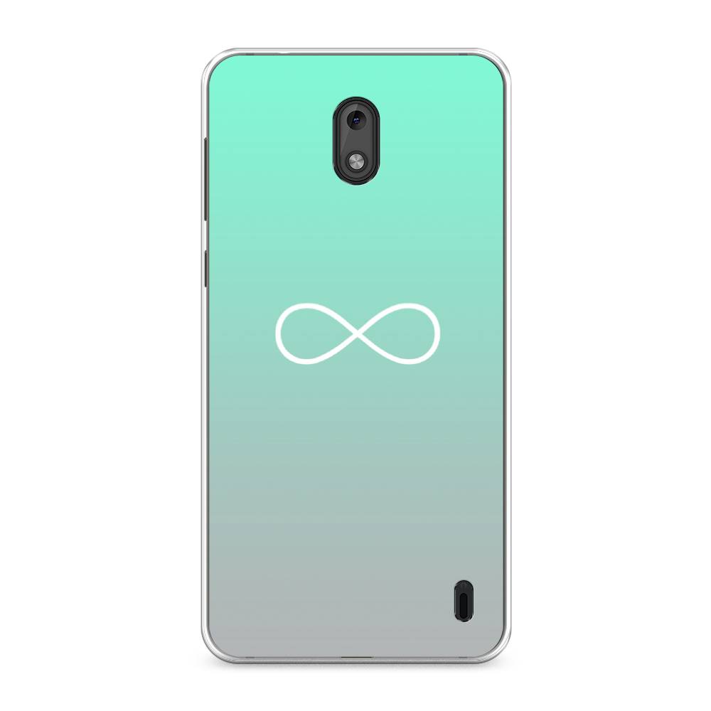 

Чехол Awog на Nokia 2 / Нокиа 2 "Бесконечность от Тиффани", Голубой, 120850-4