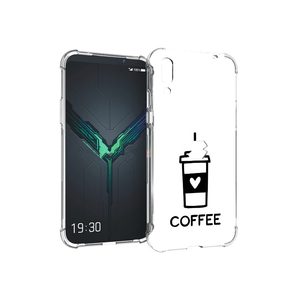 

Чехол MyPads Tocco для Xiaomi Black Shark 2 Я люблю кофе (PT144492.263.206), Прозрачный, Tocco