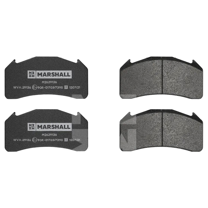 

M2629136_колодки Торм К-Т (С Уст.Комп.) Wva 29136 (M2629136) MARSHALL арт.M2629136