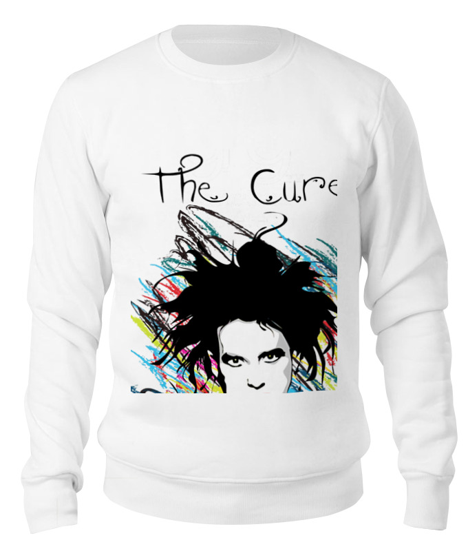 

Свитшот унисекс Printio The cure белый S, The cure