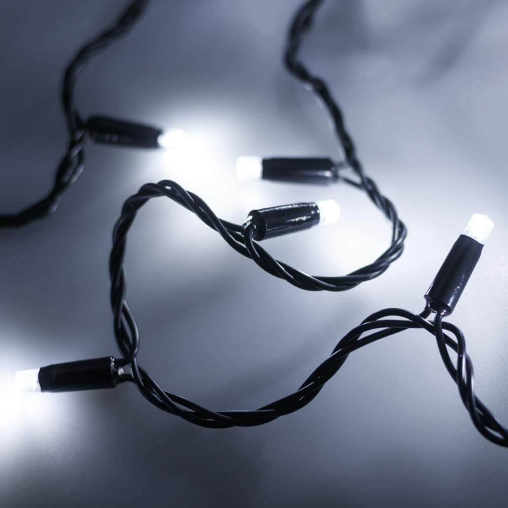 

Световая гирлянда новогодняя ARdecoled 25826 10 м белый холодный
