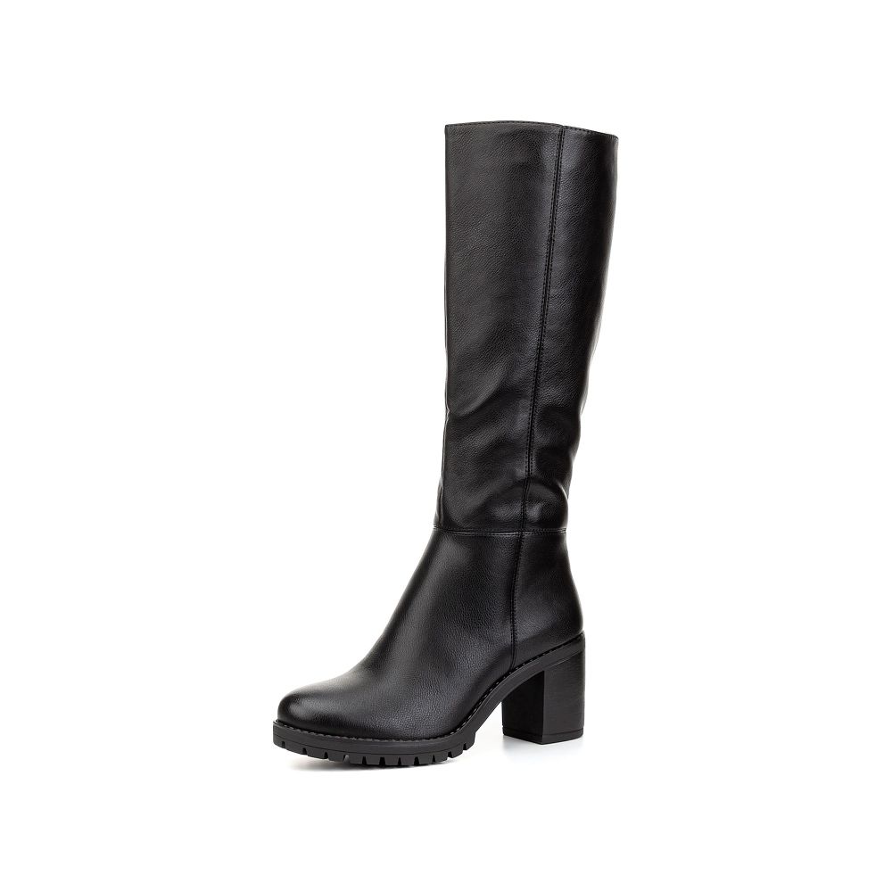 фото Сапоги женские instreet 91-12wb-555se черные 40 ru