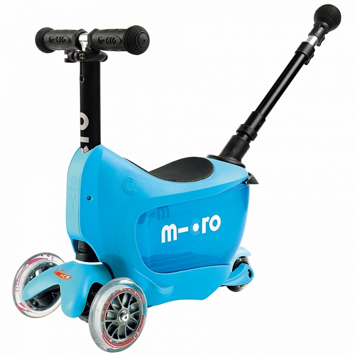 фото Самокат micro mini2go deluxe plus blue mmd034