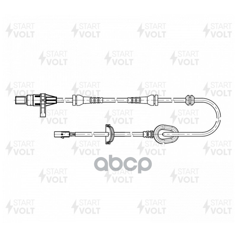 

Датчик ABS дл а/м VAG Polo Sedan (10-)(до 09.11)/Roomster (02-) задн. лев. (VS-ABS 1814)