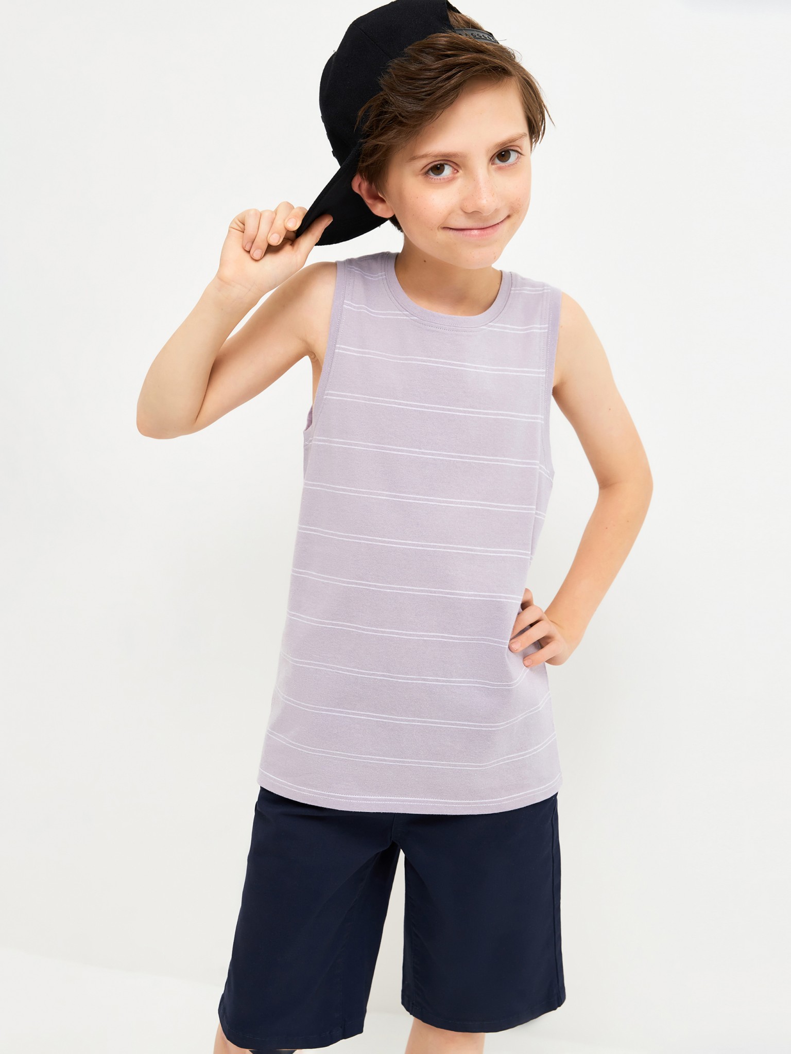 Майка детская Acoola серый размер 146