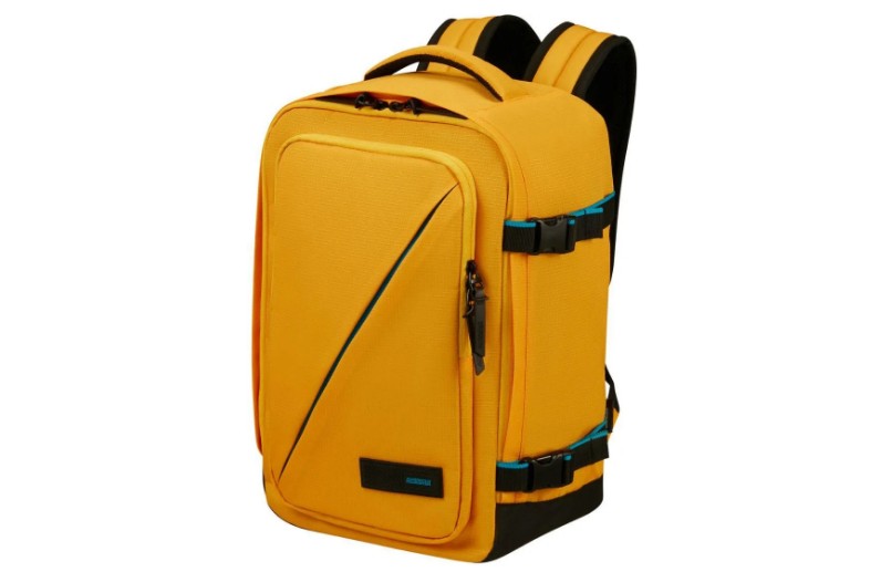 

Дорожный рюкзак унисекс American Tourister Take2Cabin yellow, 40х25х20 см, Желтый, Take2Cabin