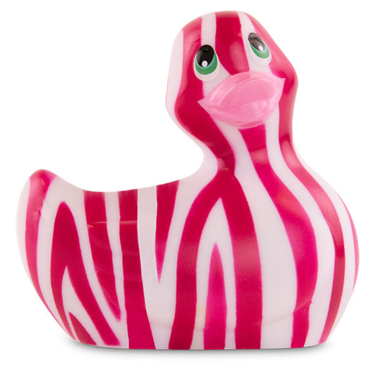 фото Вибратор-уточка i rub my duckie 2.0 wild с розово-белым принтом big teaze toys