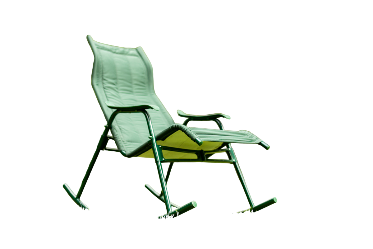 Садовое кресло-качалка Olsa Фольварк С238 140х65х105см green