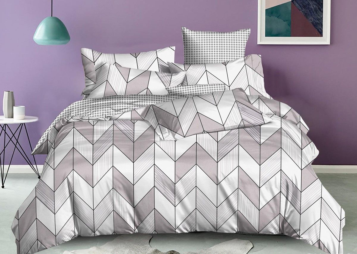 

Постельное белье "Cleo" Pure Cotton из поплина "арт: PCM-211"; 2.0 евро простыня (размер)