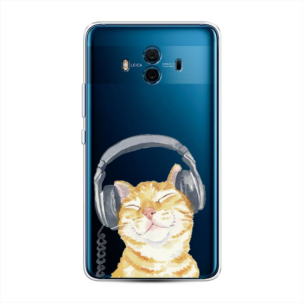 

Чехол Awog "Кот меломан" для Huawei Mate 10