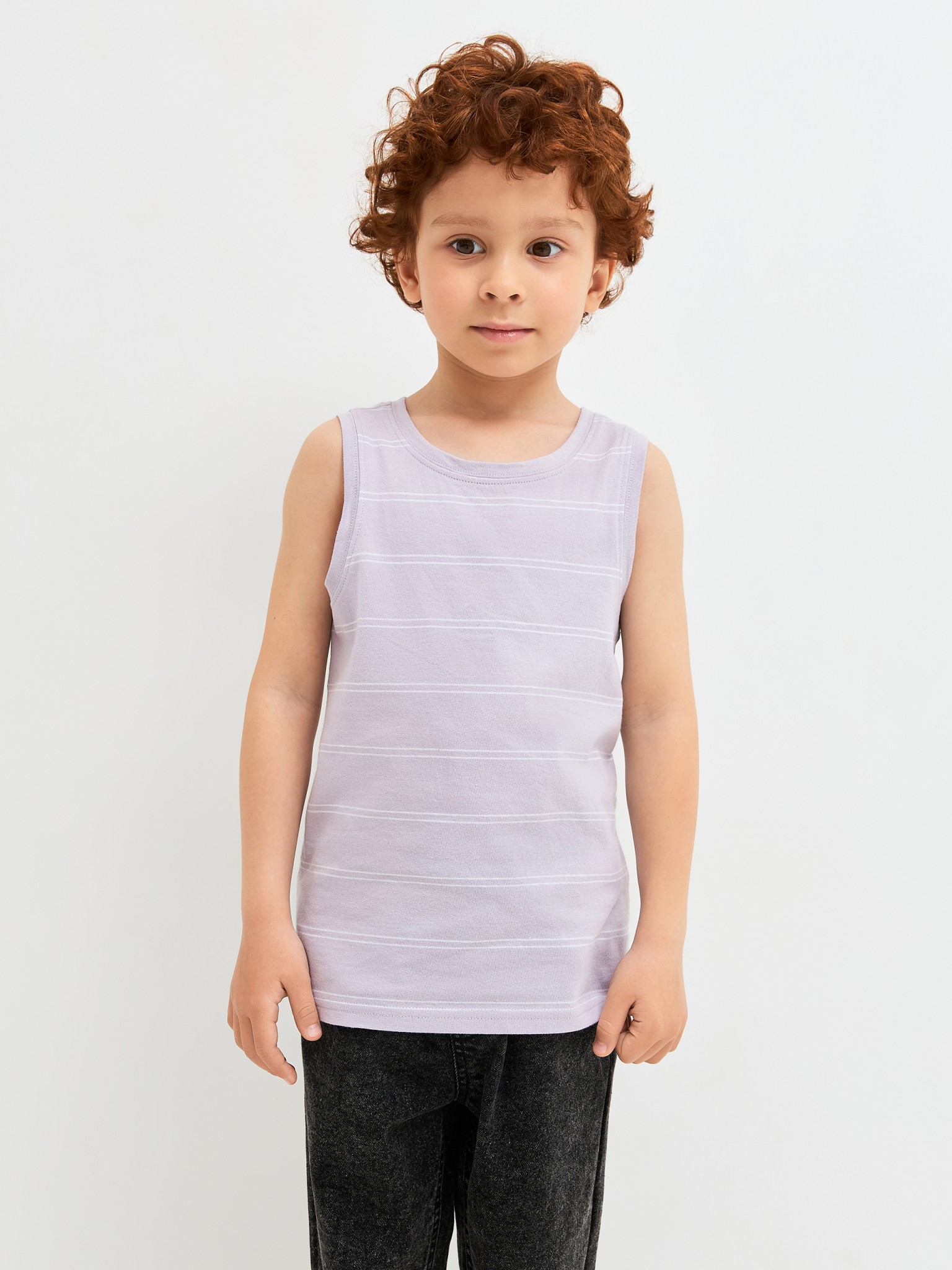 Майка детская Acoola серый размер 128