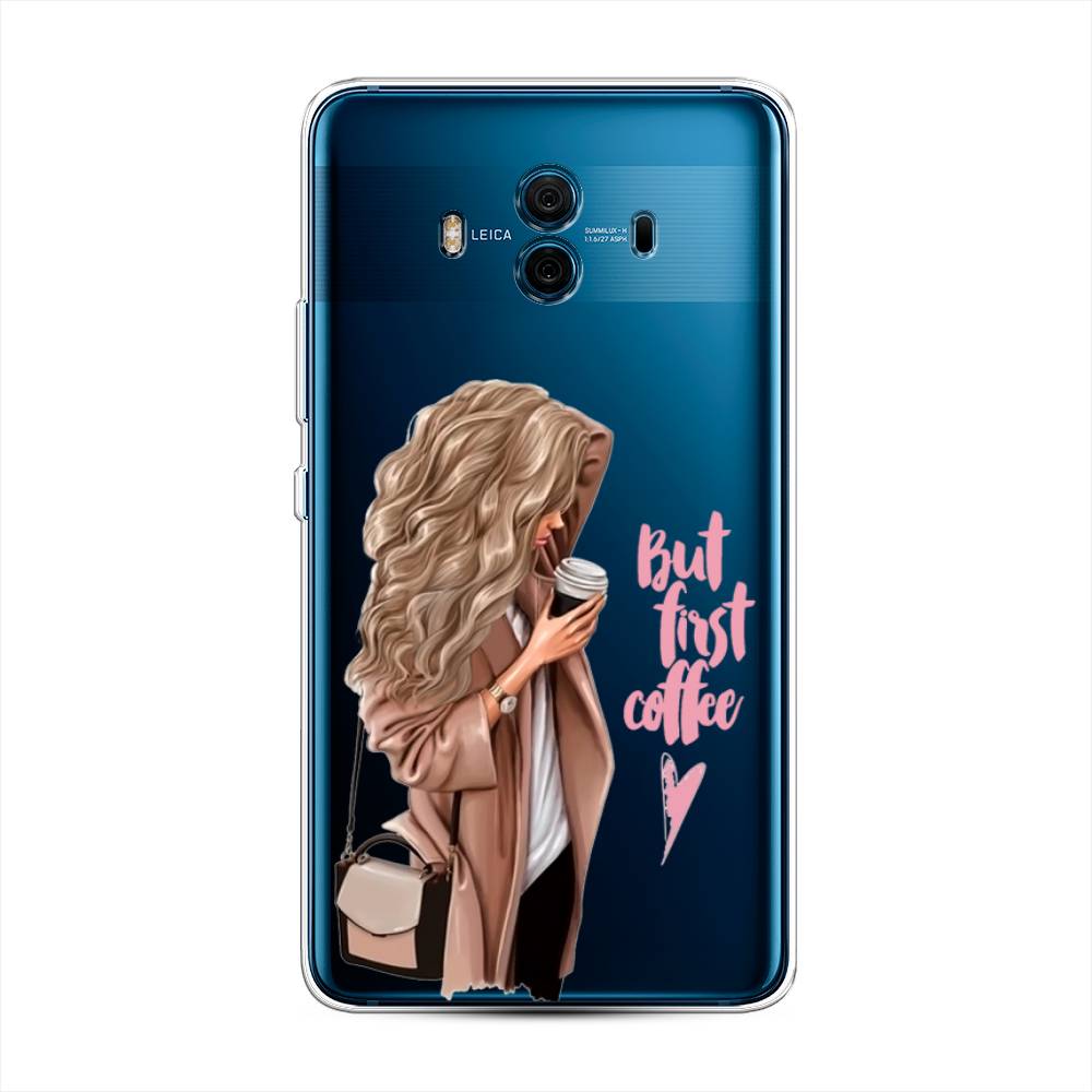 

Чехол Awog "Девушка с кофе" для Huawei Mate 10