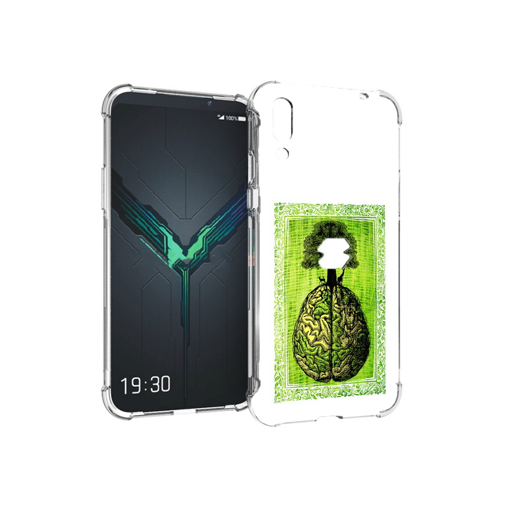 

Чехол MyPads Tocco для Xiaomi Black Shark 2 абстракция здоровый мозг (PT144492.263.211), Прозрачный, Tocco