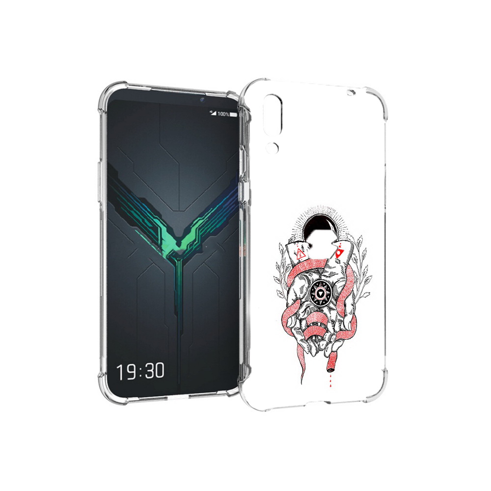 

Чехол MyPads Tocco для Xiaomi Black Shark 2 абстрация связанные руки (PT144492.263.213), Прозрачный, Tocco