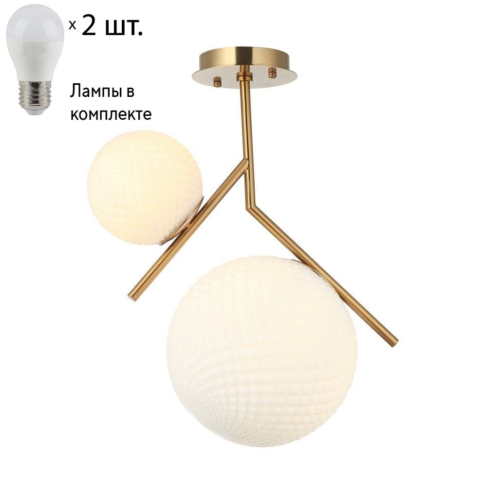

Светильник потолочный с лампочками APLOYT APL3000702+Lamps