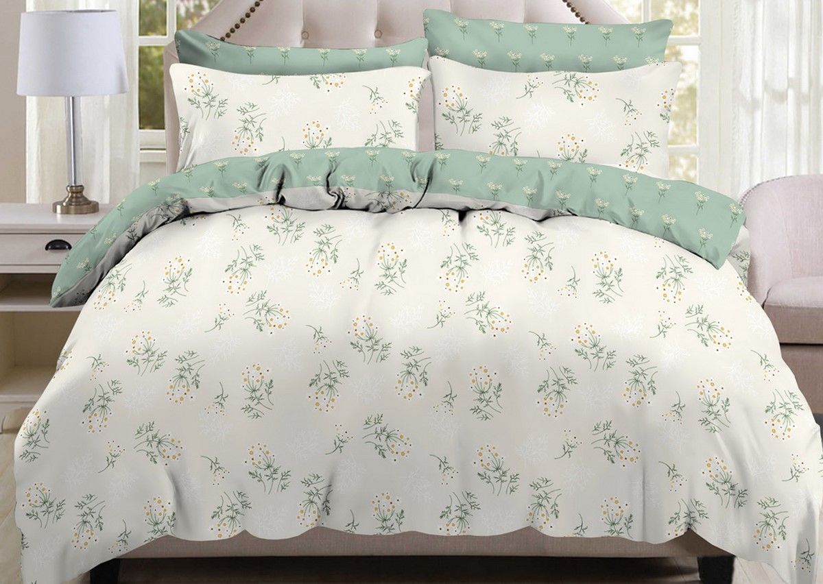 

Постельное белье "Cleo" Pure Cotton из поплина "арт: PCM-189"; Евро (размер)