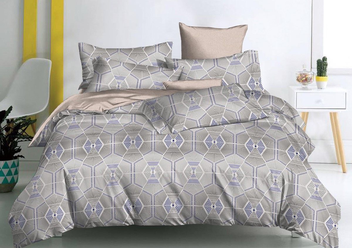 

Постельное белье "Cleo" Pure Cotton из поплина "арт: PCM-218"; Евро (размер)