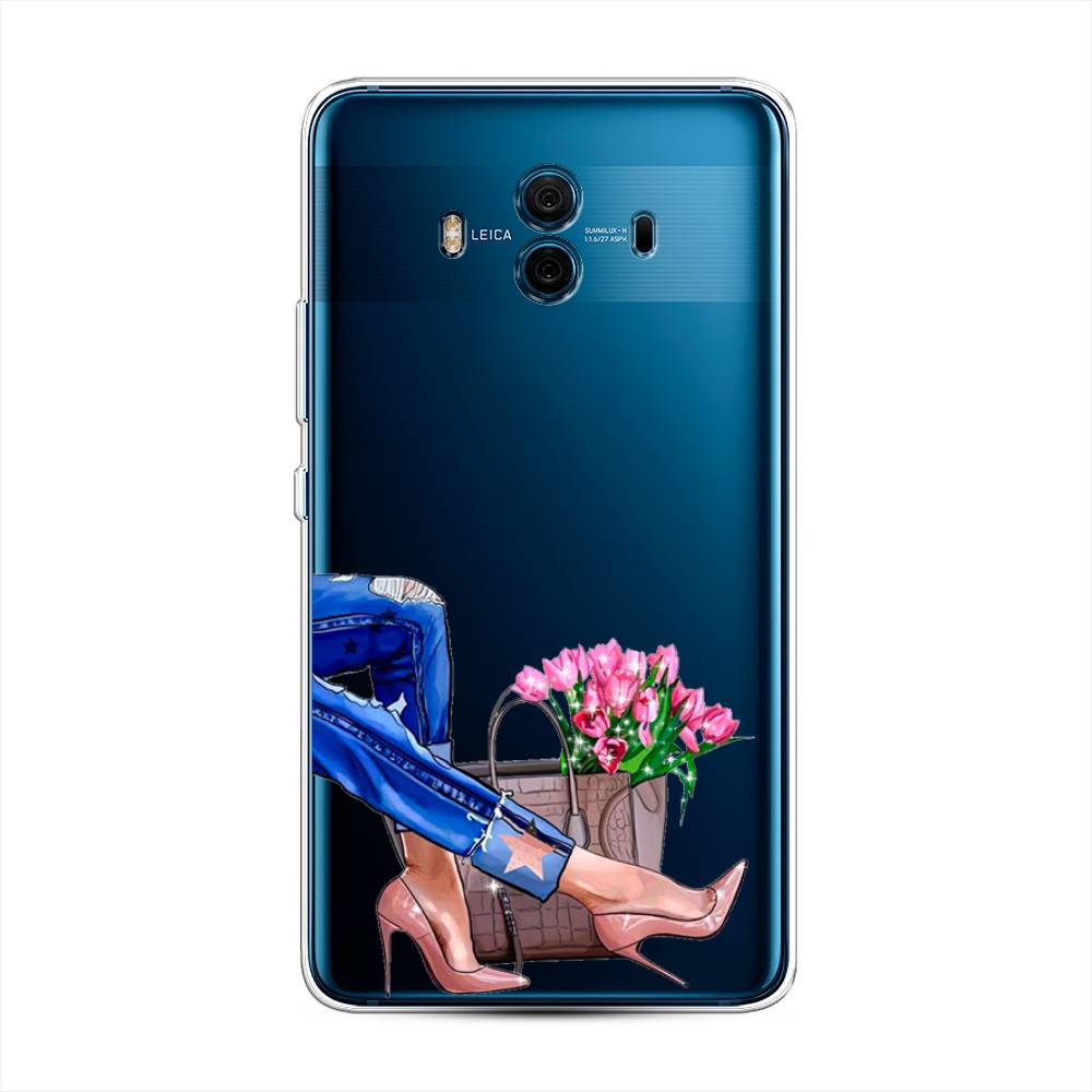 

Чехол Awog на Huawei Mate 10 "Каблучки", Разноцветный, 63350-7