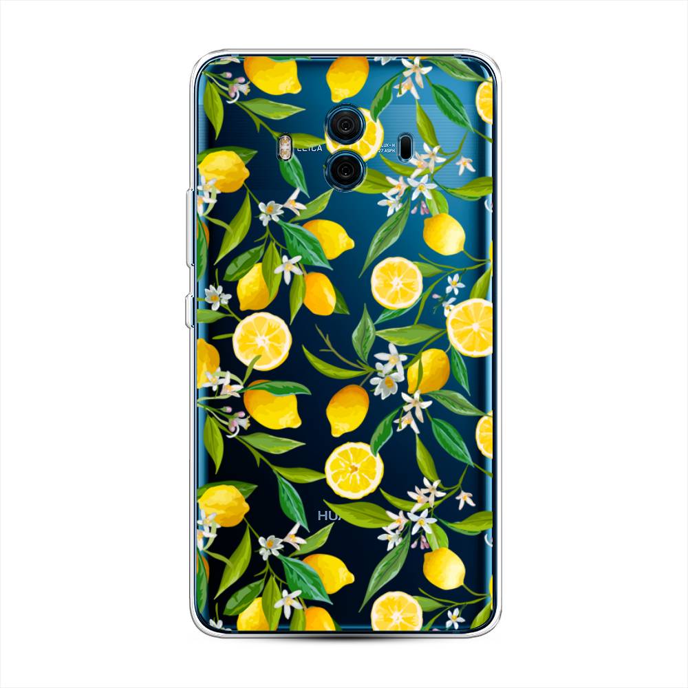 

Чехол Awog на Huawei Mate 10 "Сочные лимоны", Разноцветный, 63350-10
