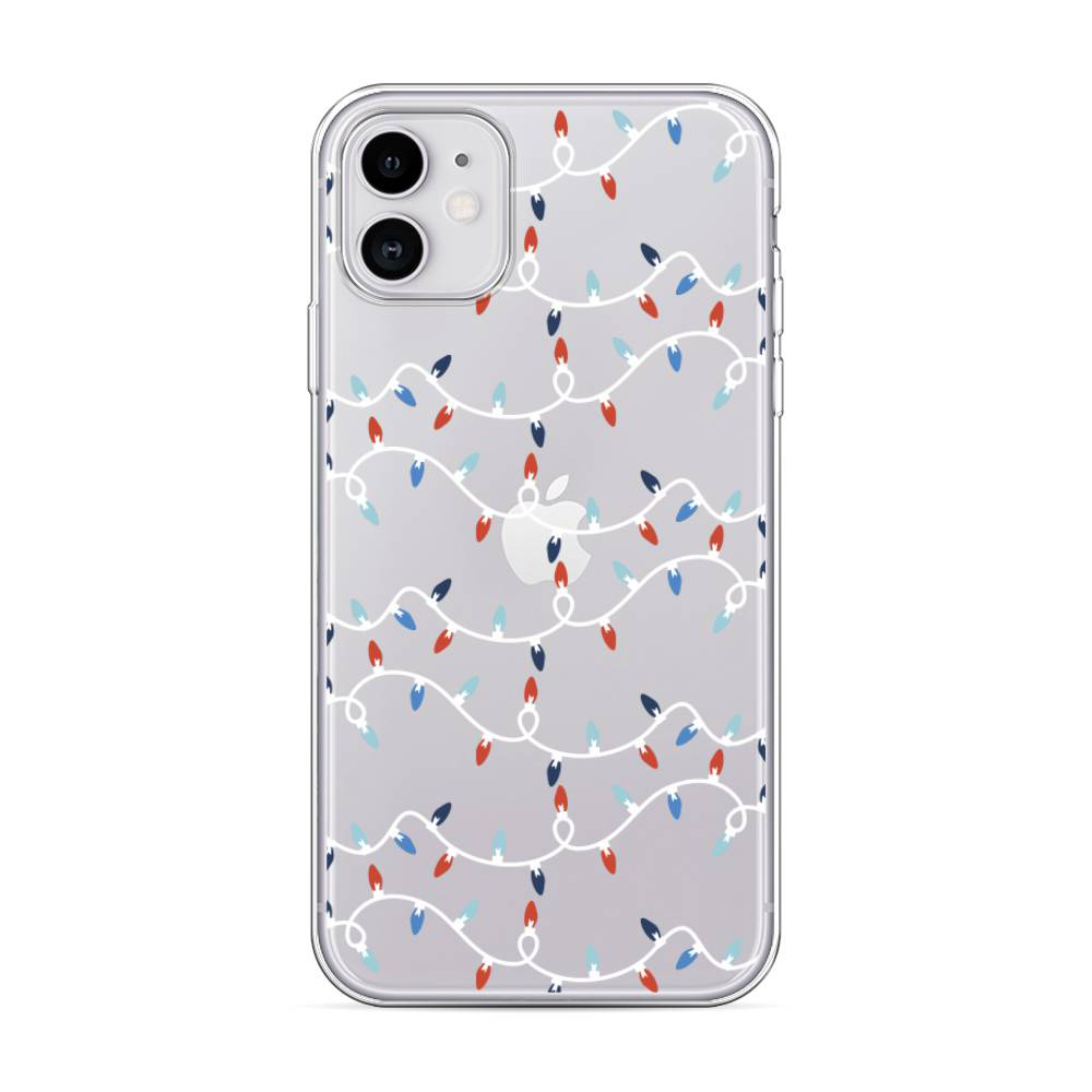 

Чехол Awog для Apple iPhone 11 "Разноцветная гирлянда"