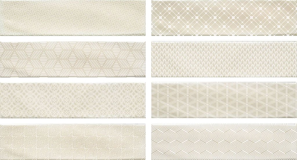 

Плитка Cifre Ceramica Decor Opal Ivory 7.5x30 0.5 м2, Decor