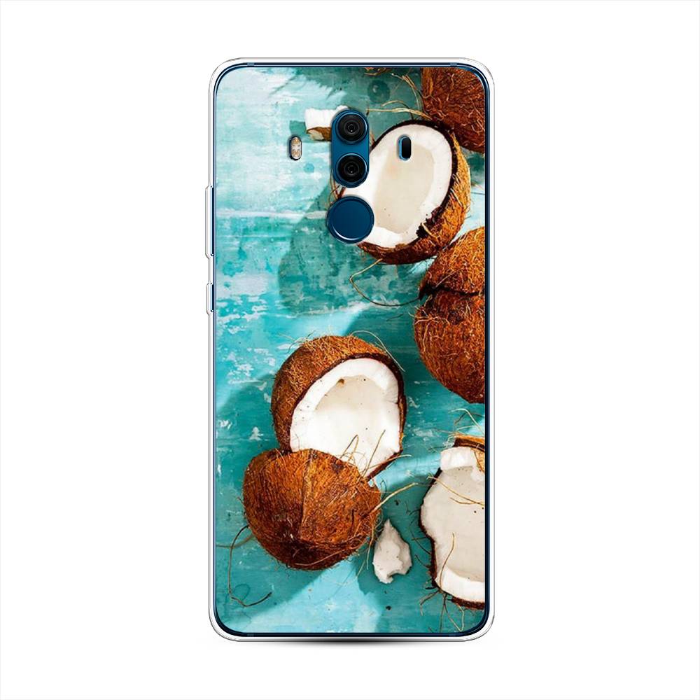 

Чехол Awog на Huawei Mate 10 Pro "Разбитые кокосы", Разноцветный, 63450-10