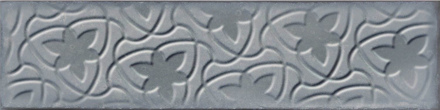 фото Плитка cifre ceramica drop relieve blue brillo 7.5x30 0.5 м2