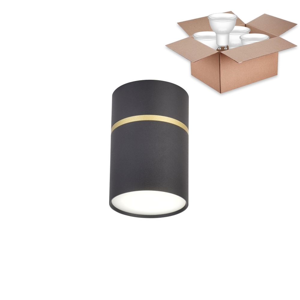 

Накладной светильник с лампочкой Favourite Dunia 3068-1C+Lamps Gu10
