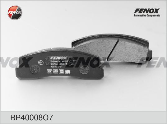 

Тормозные колодки FENOX дисковые BP40008O7