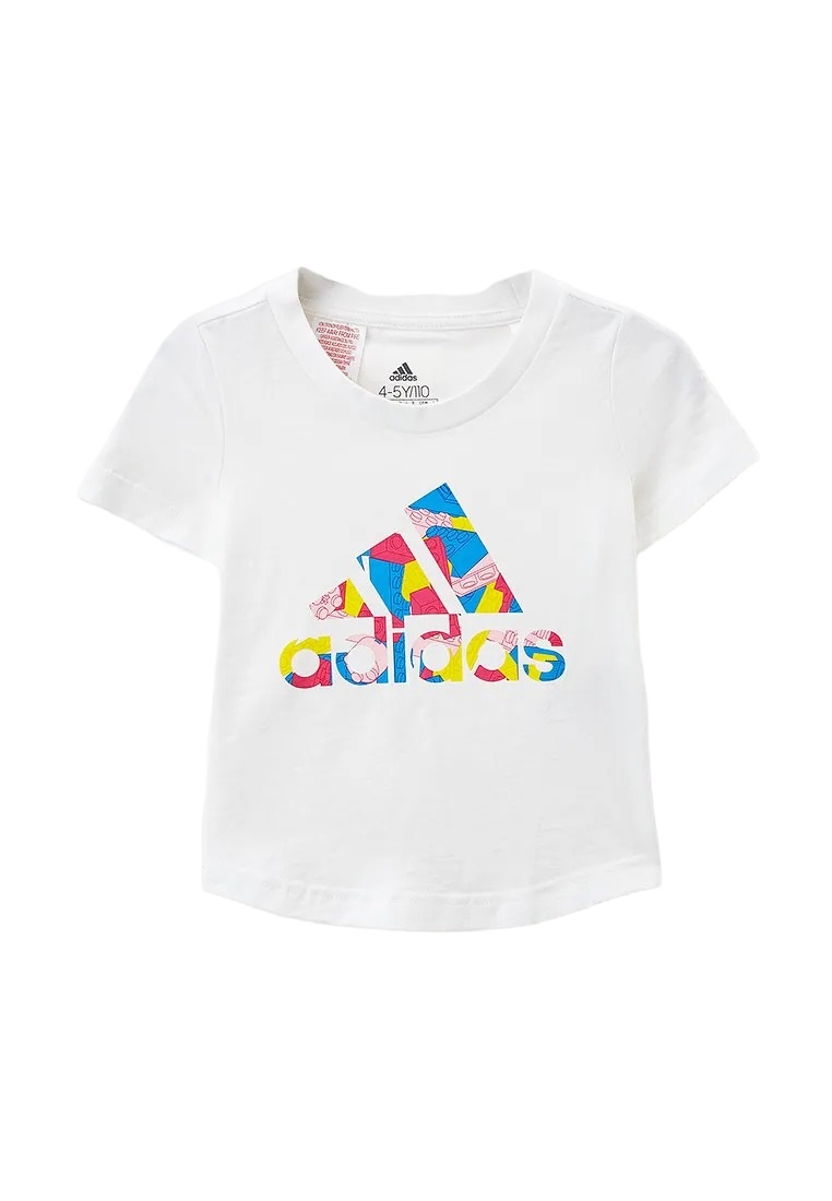 Футболка Adidas Lego Bos G Q1, для девочек, GJ6492, размер 152 см