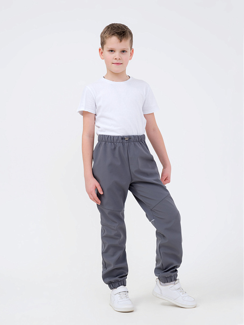 

Брюки детские Sherysheff В19053, темно-серый, 116, В19053