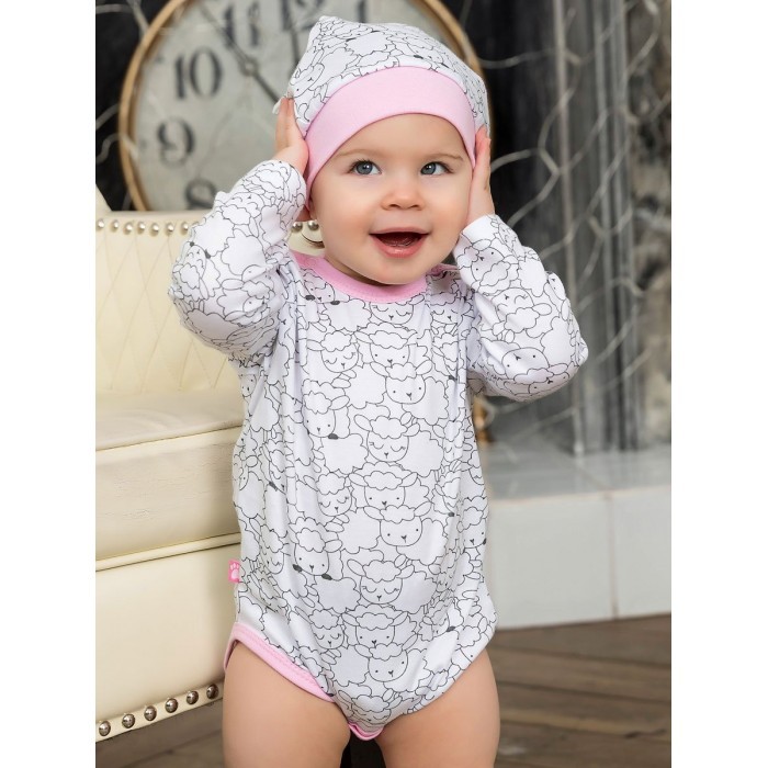 

Шапка детская КотМарКот 1000310 розовый 44, 1000310