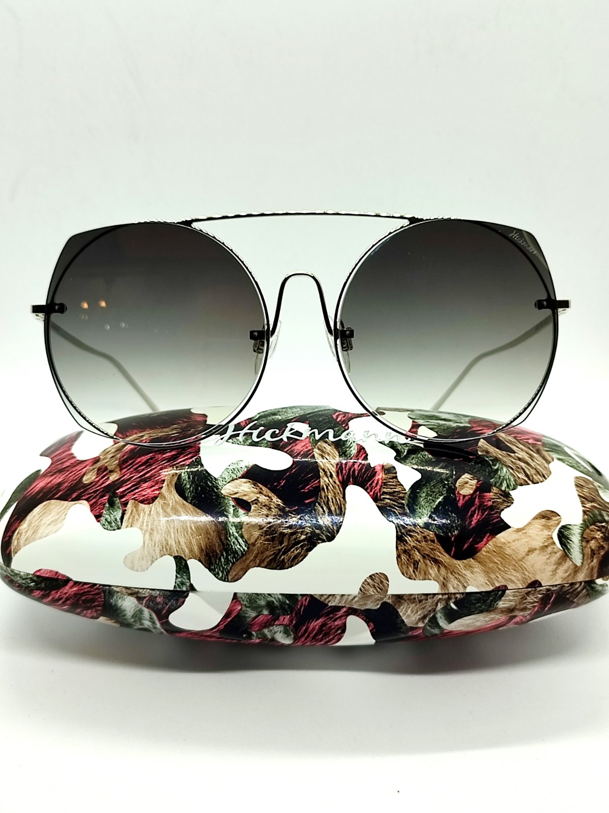 Солнцезащитные очки женские Ana Hickman HI306703A серебристые
