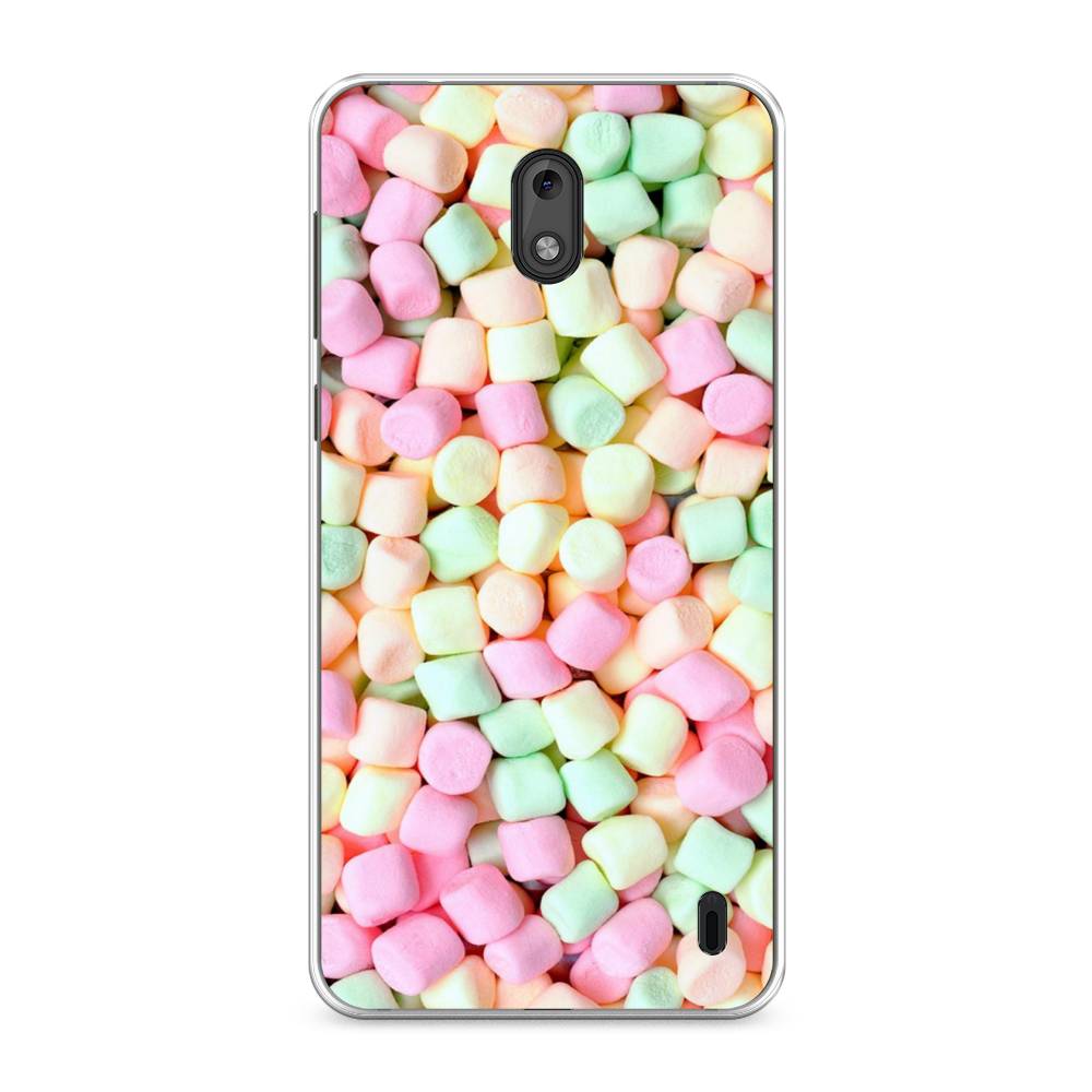 

Чехол Awog на Nokia 2 / Нокиа 2 "Marshmallows", Зеленый;желтый;розовый, 120850-10