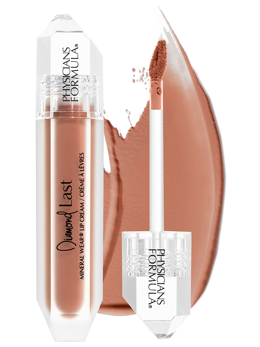 

Помада для губ матовая Physicians Formula Mineral Wear Diamond Last тон топаз, Нюдовый