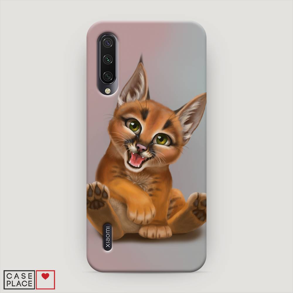 

Пластиковый чехол "Малыш рыси" на Xiaomi Mi A3, 36020-1