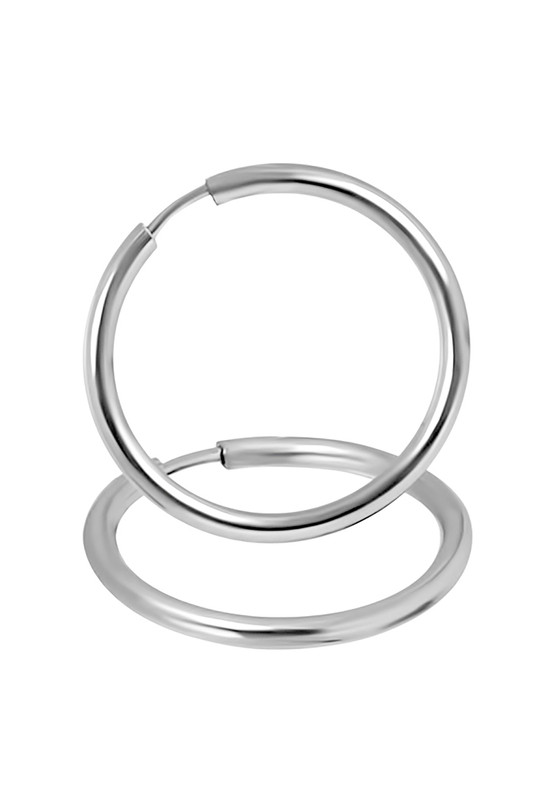 Серьги конго из серебра WONDERLI 07С10К3001К